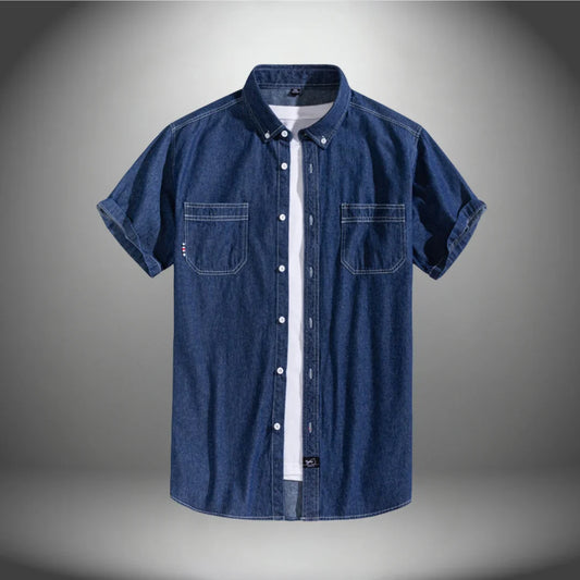 ELYSIAN DENIM BUTTON-UP