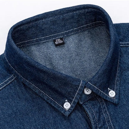 ELYSIAN DENIM BUTTON-UP