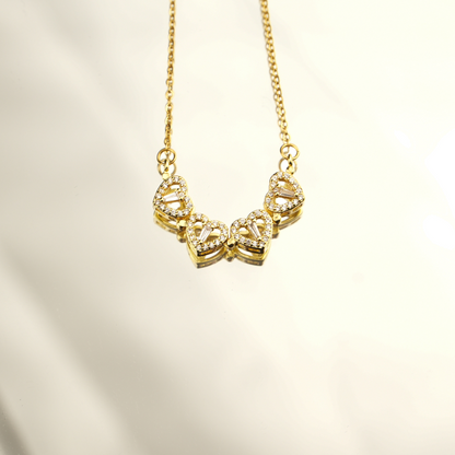 Four Leaf Clover Eternal Love Necklace