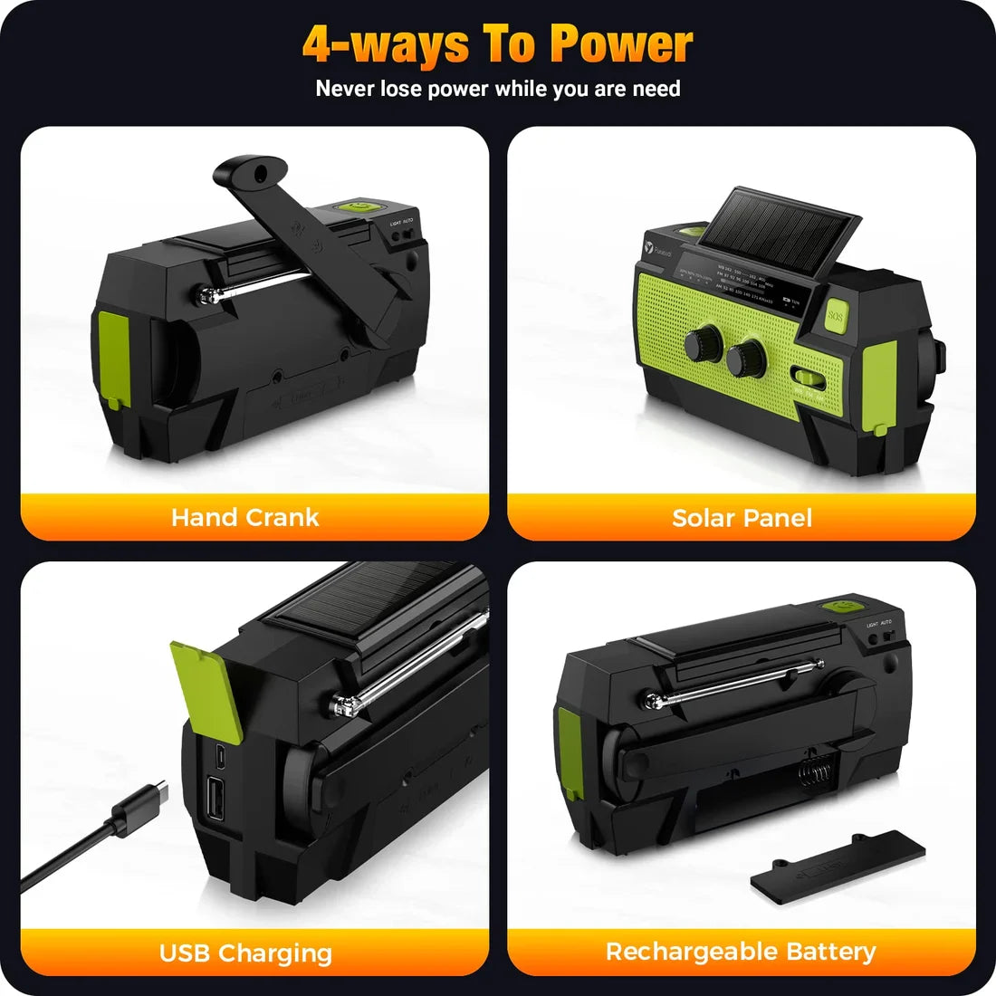 Rescuewer All-In-One Radio