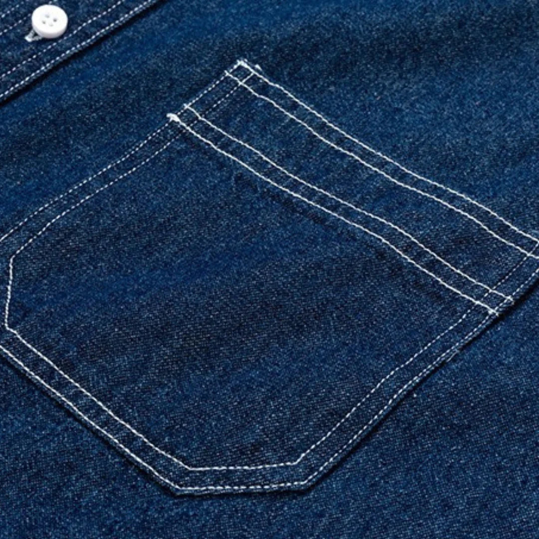 ELYSIAN DENIM BUTTON-UP