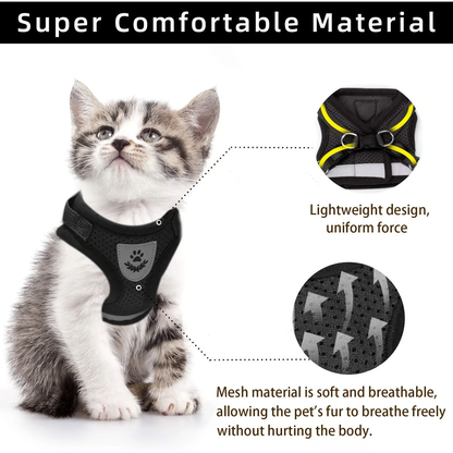 Adjustable Breathable Luminous Purrfect Feline Freedom