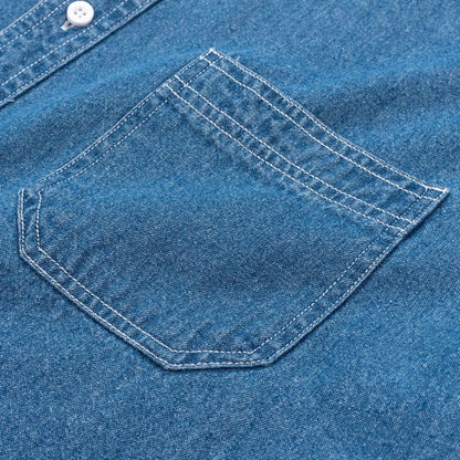 ELYSIAN DENIM BUTTON-UP