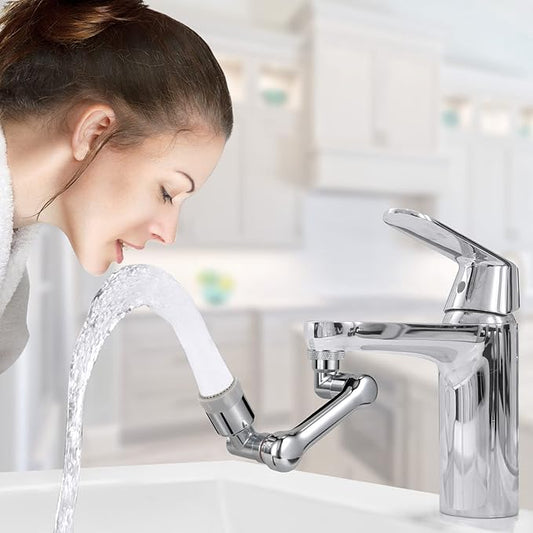 Universal Rotatable Faucet Extender - 1080° Directional