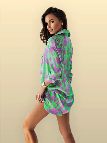 Aurora Casual Shorts Set