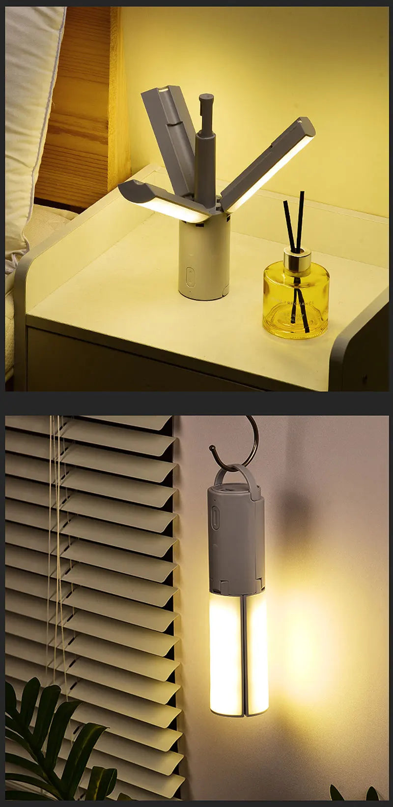 LumeFold™ - Portable Folding LED Camping Lantern