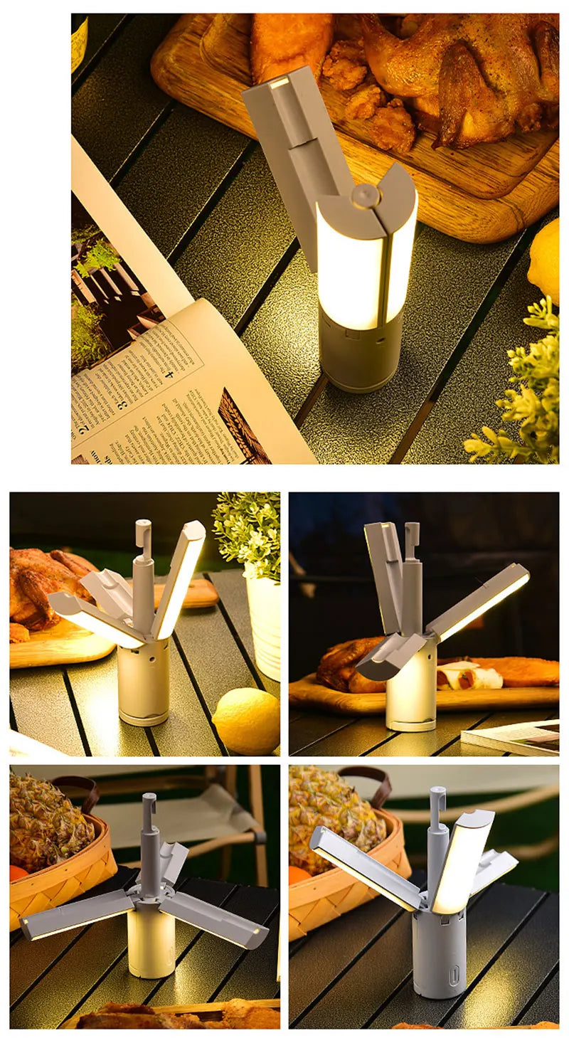 LumeFold™ - Portable Folding LED Camping Lantern