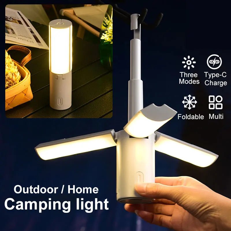 LumeFold™ - Portable Folding LED Camping Lantern