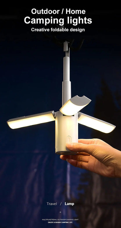 LumeFold™ - Portable Folding LED Camping Lantern