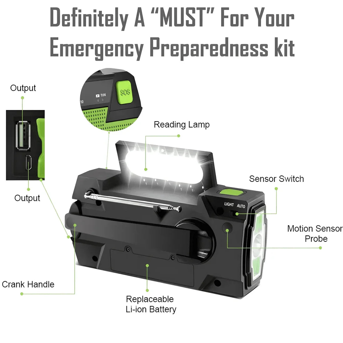 Rescuewer All-In-One Radio