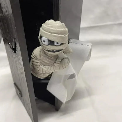Funny Outhouse Mummy Toy