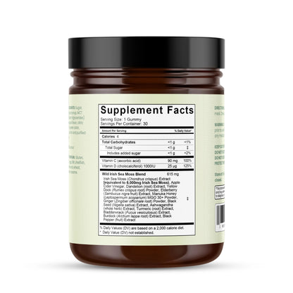 Natural Sea Moss 16-In-1 Gummies