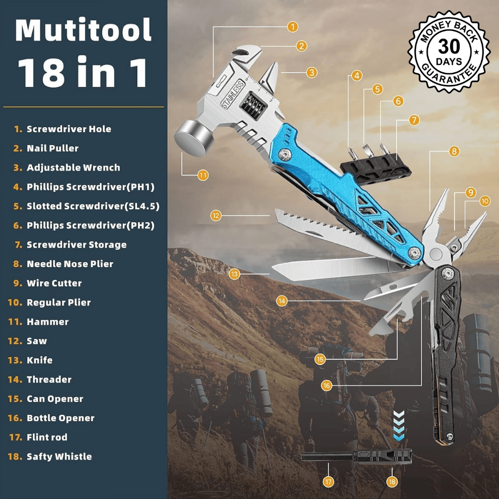 HammerX™ - Ultimate Survival Multitool